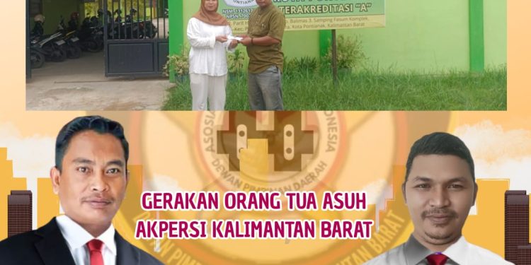 TIM AKPERSI KALBAR Lakukan Gerakan Orang Tua Asuh