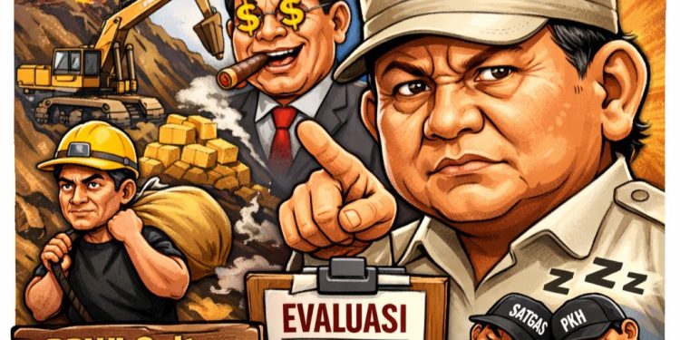 Tambang Ilegal Merajalela di Hutan Lindung, PPWI Sultra Tantang Presiden Prabowo Evaluasi Satgas PKH